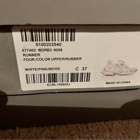 Balenciaga runners pink - Picture 4 of 6
